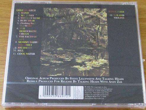 TALKING HEADS Naked CD