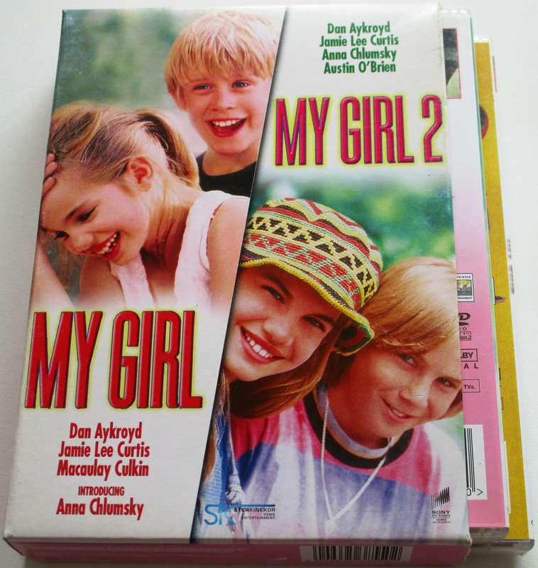 MY GIRL + MY GIRL 2 Dan Aykroyd Jamie Lee Curtis [Box Set shelf]