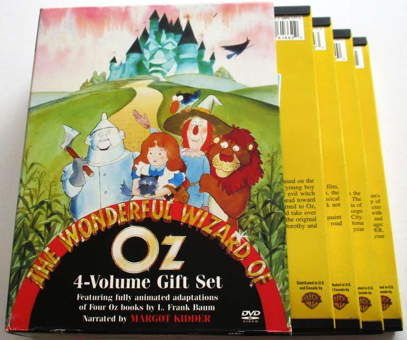 THE WONDERFUL WIZARD OF OZ 4 Volume Gift Set DVD Box set [Box Set shelf]