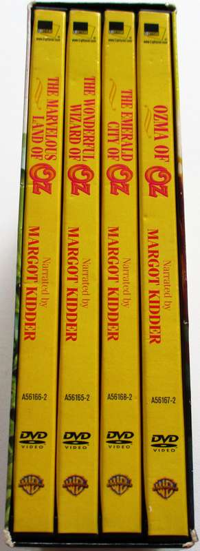THE WONDERFUL WIZARD OF OZ 4 Volume Gift Set DVD Box set [Box Set shelf]