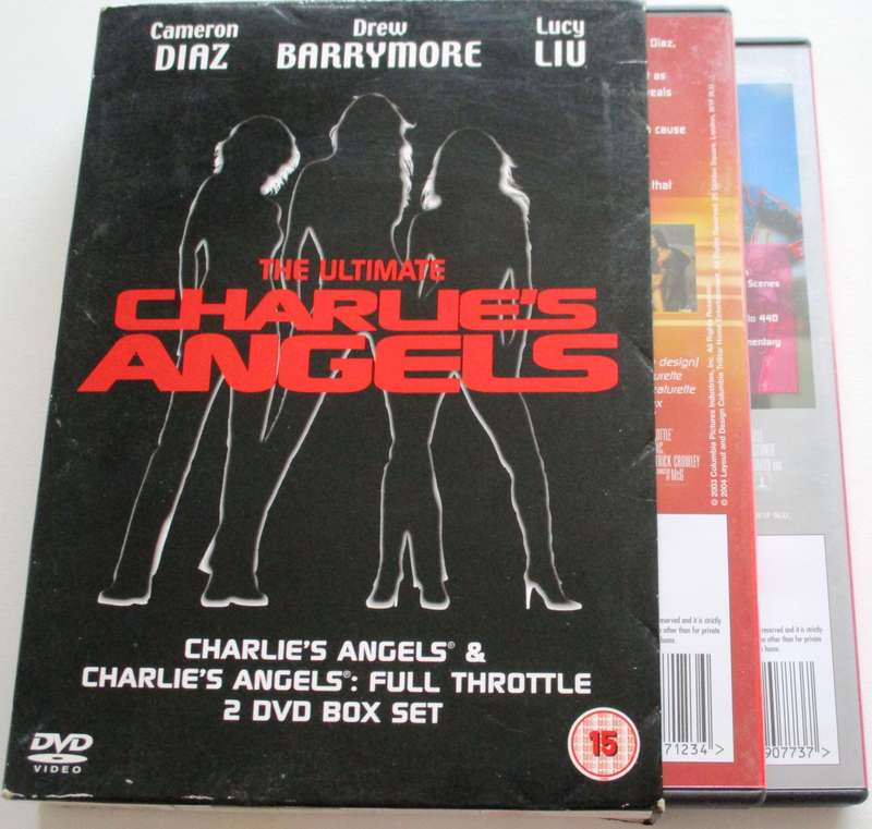 The Ultimate CHARLIE'S ANGELS: Charlie's Angels + Full Throttle 2xDVD BOX SET [Box Set shelf]