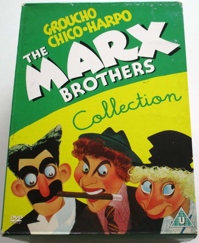 THE MARX BROTHERS 6 Movie Collection DVD BOX SET [Box Set shelf]