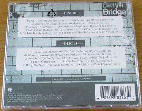 ANTHRAX Among the Living 2xCD