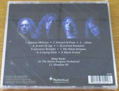 ANATHEMA The Silent Enigma with Bonus Tracks CD