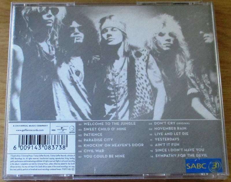 GUNS N ROSES Greatest Hits CD [Gx6]
