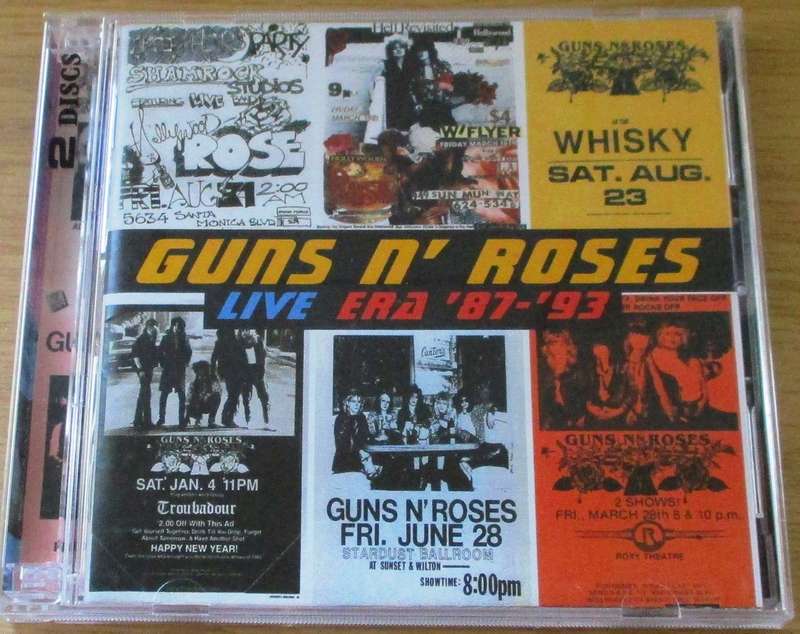 GUNS N ROSES Live Era 87-93 2xCD [Gx6]