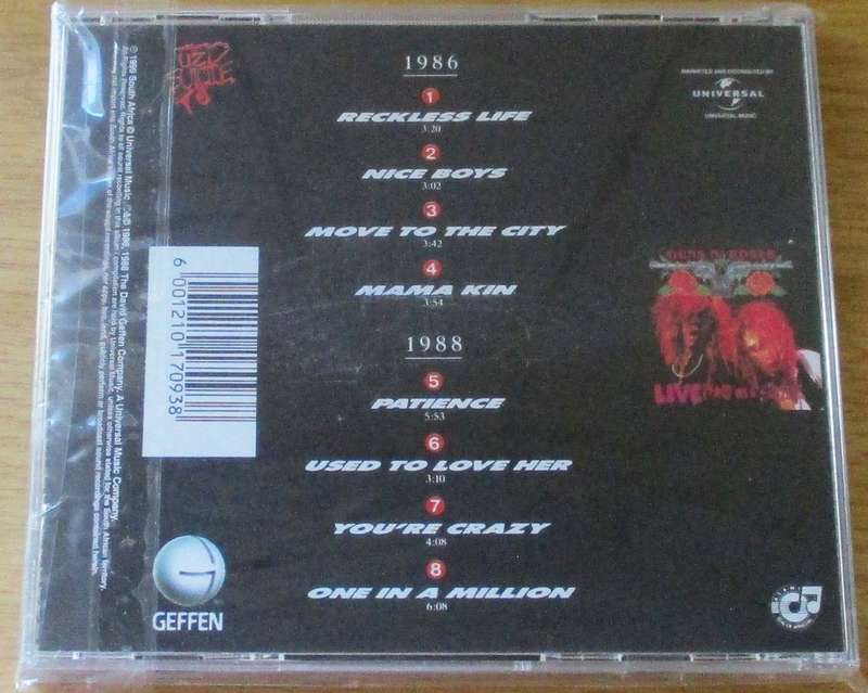 GUNS N ROSES G N R Lies CD [Gx6]