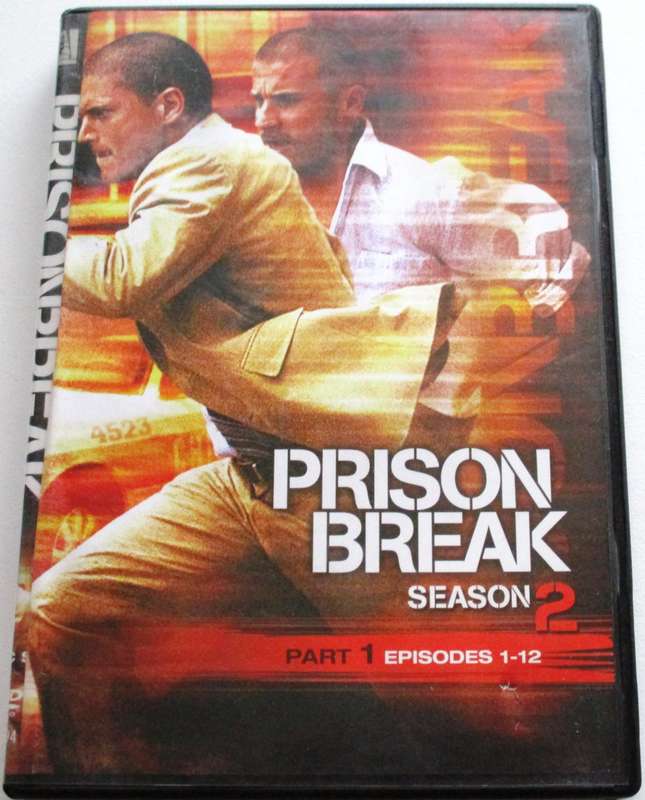 PRISON BREAK Season 2 Part 1 Episodes 1-12 DVD BOX SET [Box Set shelf]