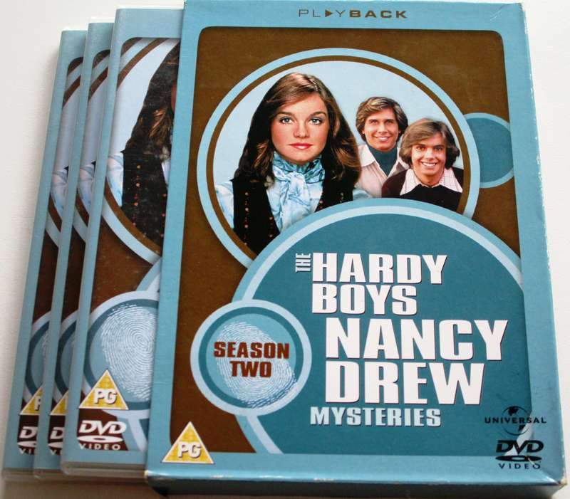 NANCY DREW + THE HARDY BOYS Mysteries Season 2 6xDVDs  [Box Set shelf]