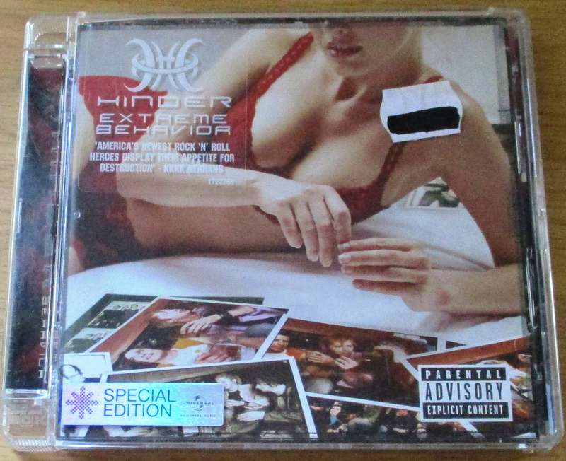 HINDER Extreme Behavior Special Edition CD [Zx1]
