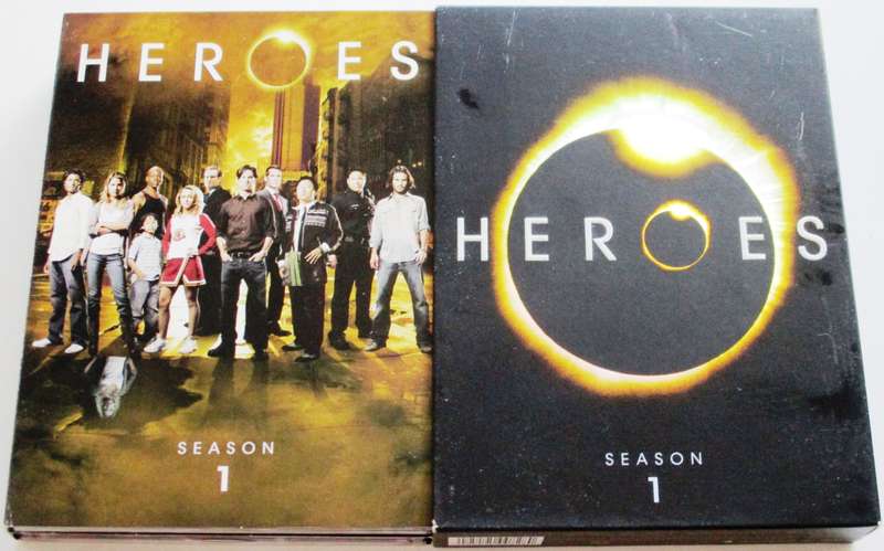 HEROES The Complete Season 1 DVD  [Box Set shelf]