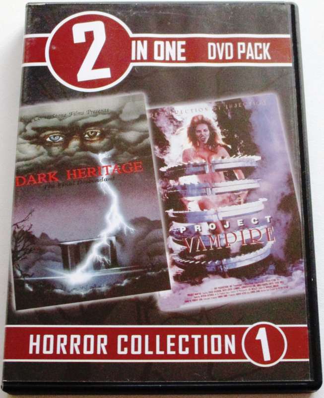 HORROR COLLECTION 1: DARK HERITAGE + PROJECT VAMPIRE 2xDVD  [Box Set shelf]