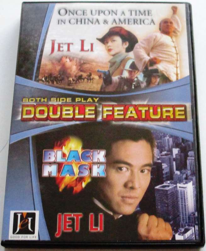 JET LI: Once Upon a Time in China & America + Black Mask Dual Disc DVD  [Box Set shelf]