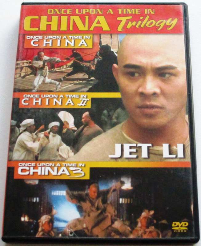 JET LI: Once Upon a Time in China 1+2+3  Trilogy DVD  [Box Set shelf]
