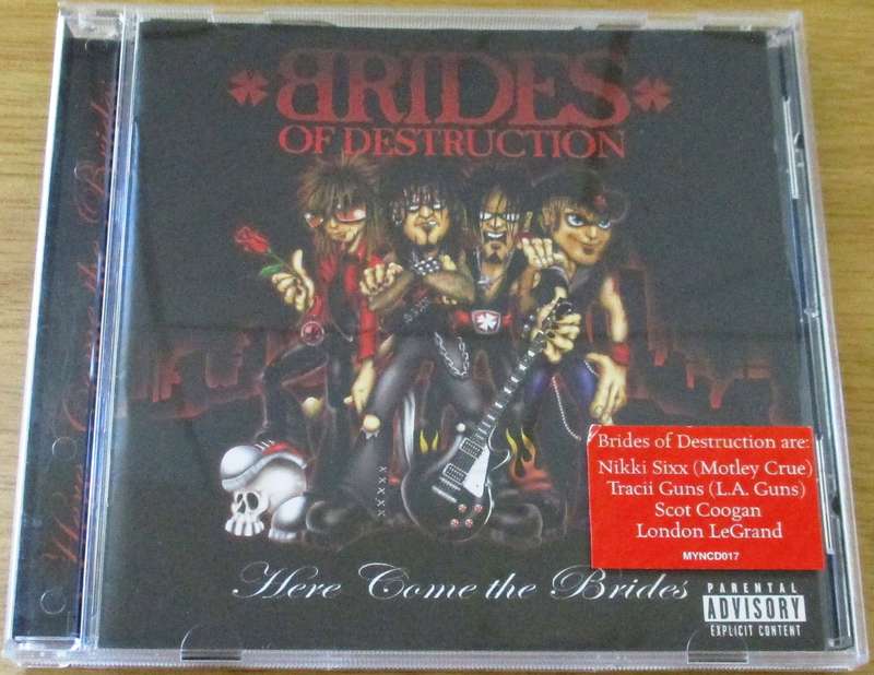 BRIDES OF DESTRUCTION Here come the Brides CD [Gx27]