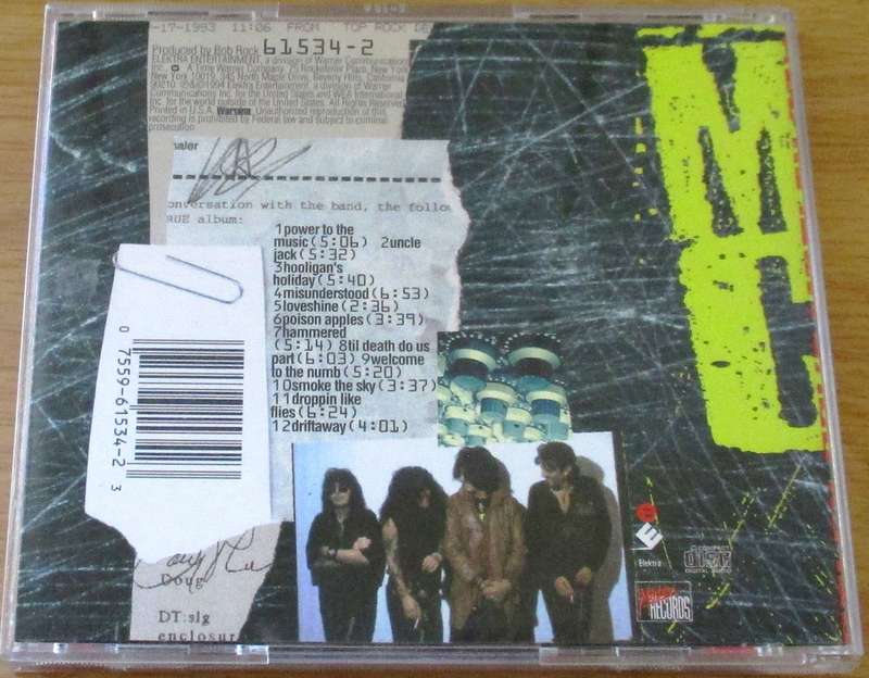 MOTLEY CRUE Motley Crue CD [Gx27]