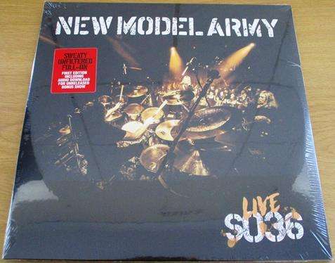 NEW MODEL ARMY Live SO36 2xLP Vinyl Record