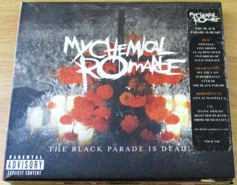 MY CHEMICAL ROMANCE The Black Parade is Dead CD+DVD Digipak [Gx16]
