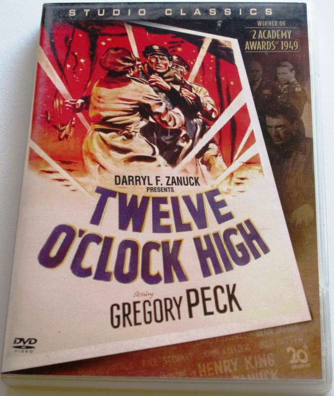 TWELVE O CLOCK HIGH Gregory Peck DVD [Box Set shelf]