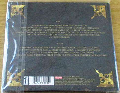 CRADLE OF FILTH Godspeed on the Devil's Thunder CD [Zx1]