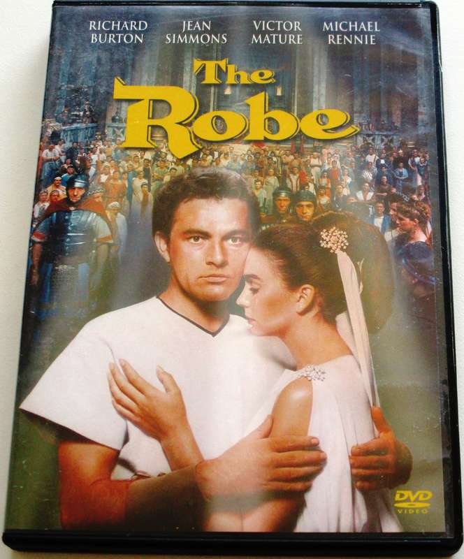 THE ROBE Richard Burton DVD [Box Set shelf]
