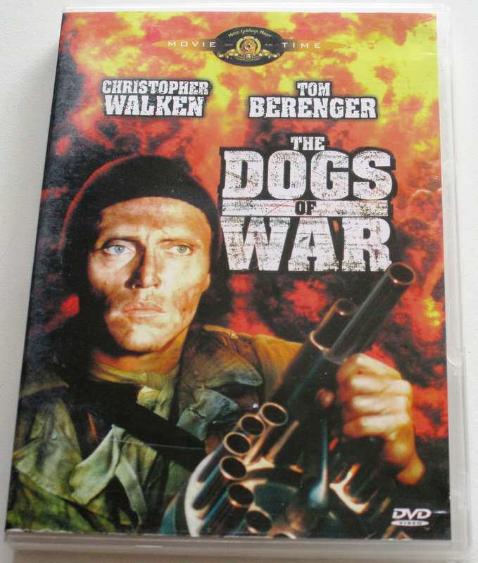 THE DOGS OF WAR DVD Christopher Walken [Box Set shelf]