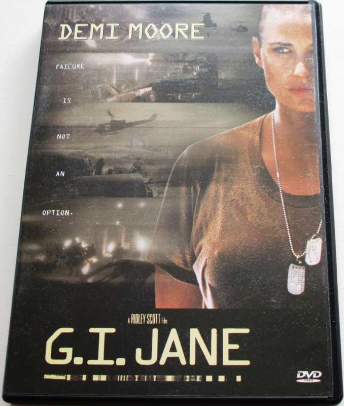 G.I. JANE DVD Demi Moore [Box Set shelf]