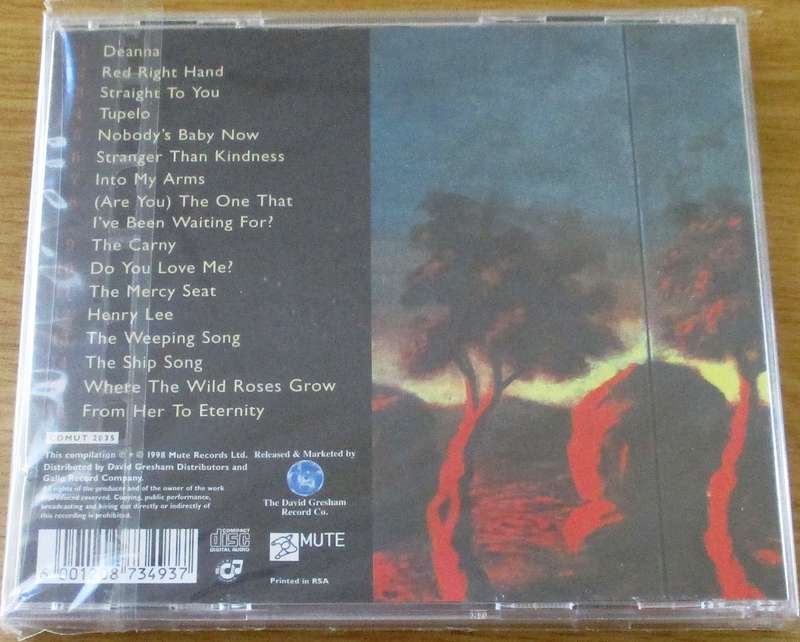 NICK CAVE AND THE BAD SEEDS The Best of / Live 2xCD [Gx12]