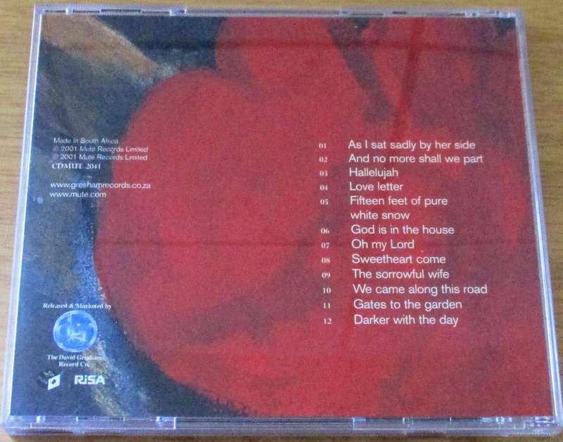 NICK CAVE AND THE BAD SEEDS No More Shall We Part CD [Gx12]