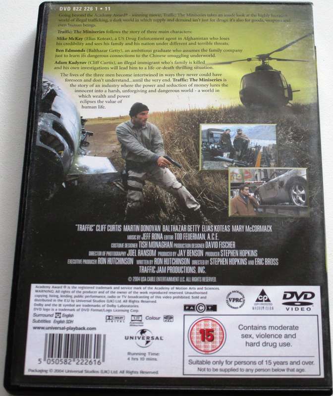 TRAFFIC The Miniseries 2xDVD [Box Set shelf]