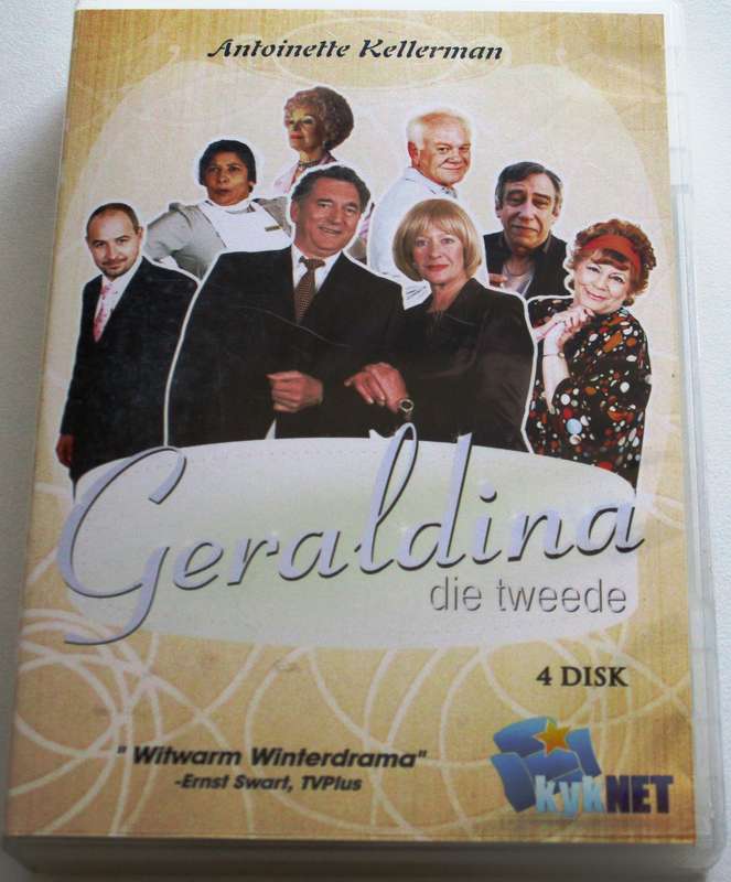 GERALDINA Die Tweede 4xDVD  [SA Afrikaans shelf]