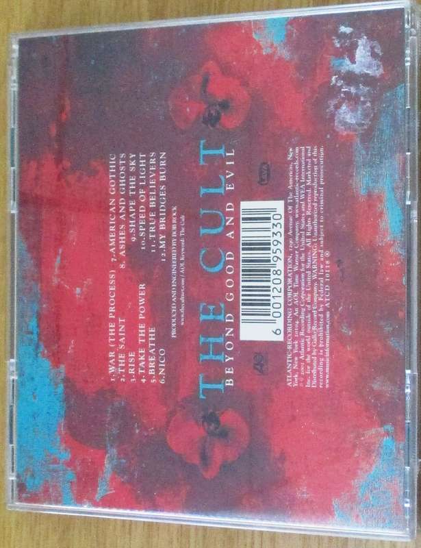 THE CULT Beyond Good and Evil CD [Gx12]