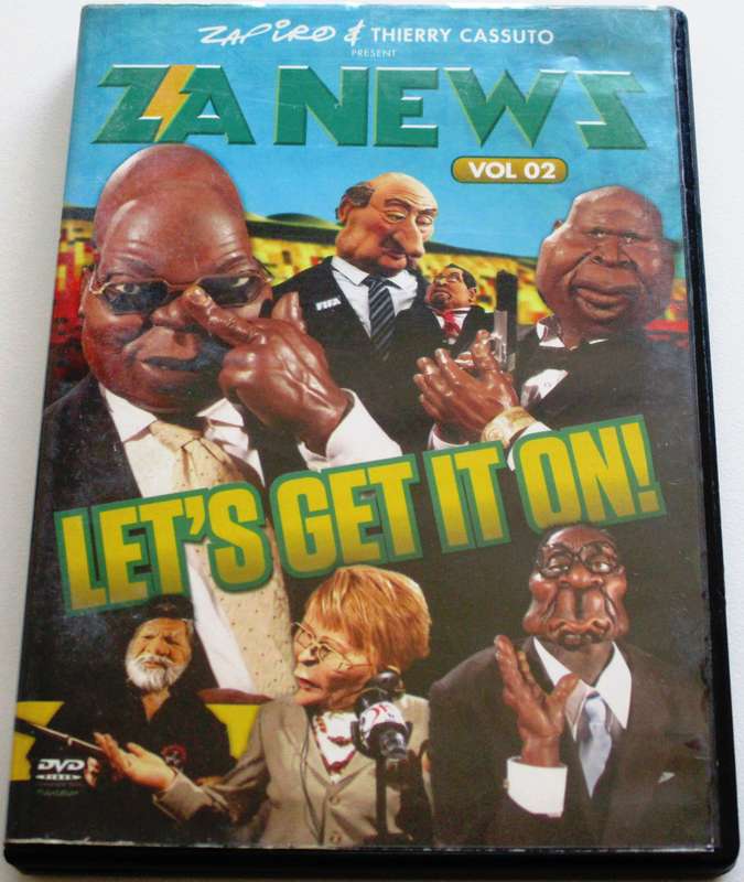 ZA NEWS Vol. 2 DVD  [SA Afrikaans shelf]