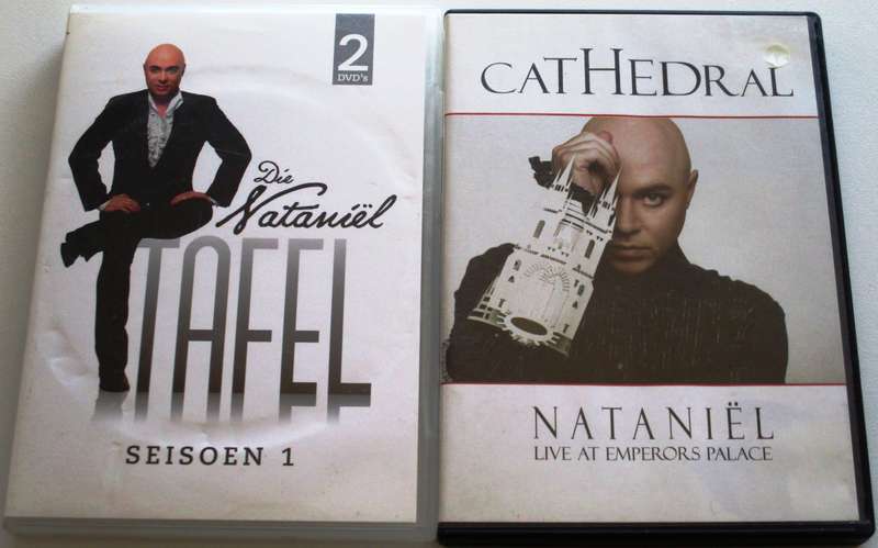 NATANIEL- Die Nataniel Tafel Seisoen 1 + Cathedral Live at Emperor's Palace DVD [SA Afrikaans shelf]