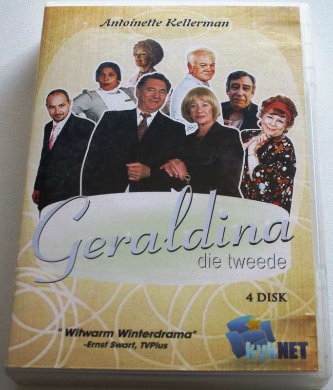 GERALDINA Die Tweede 4xDVD  [SA Afrikaans shelf]