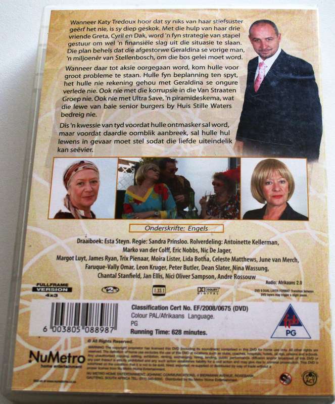 GERALDINA Die Tweede 4xDVD  [SA Afrikaans shelf]