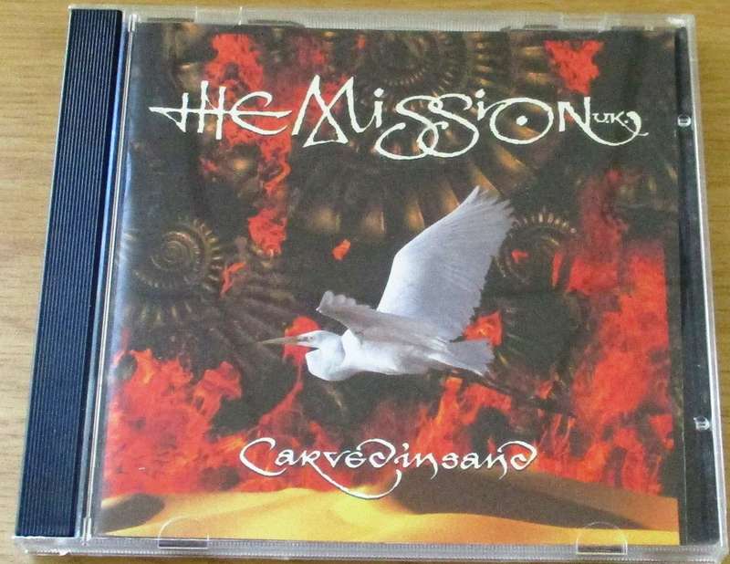 THE MISSION Carved in Sand CD [Gx12]