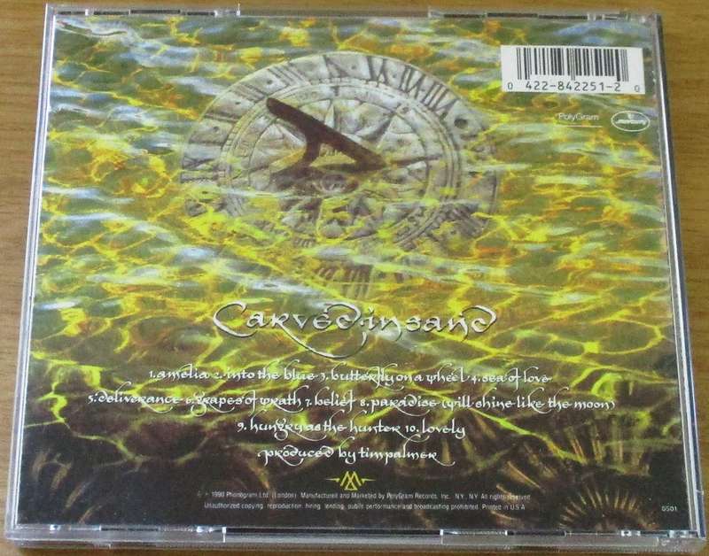 THE MISSION Carved in Sand CD [Gx12]