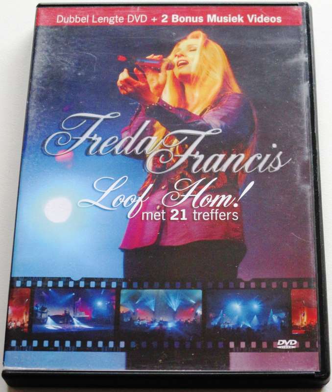 FREDA FRANCIS Loof Hom! met 21 Treffers DVD [SA Afrikaans shelf]