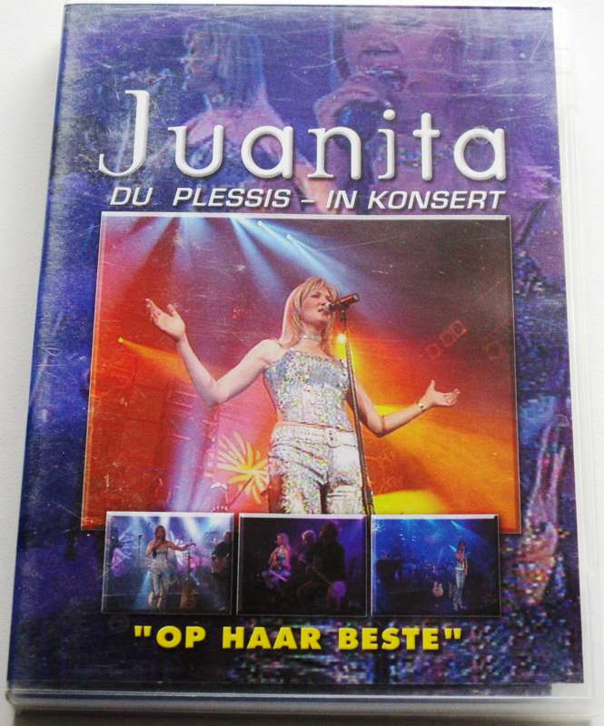 JUANITA DU PLESSIS In Konsert DVD [SA Afrikaans shelf]