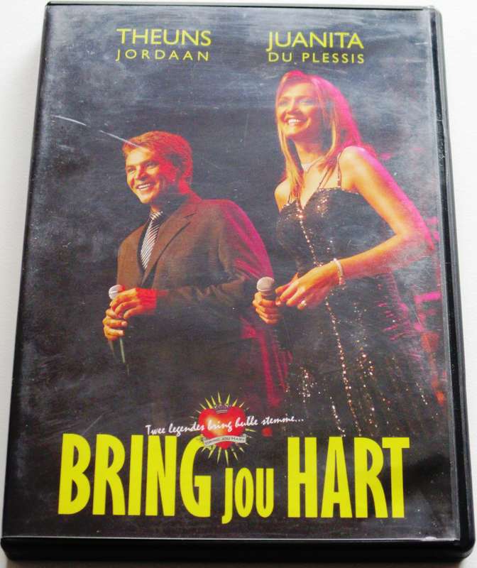 JUANITA DU PLESSIS + THEUNS JORDAAN Bring Jou Hart DVD [SA Afrikaans shelf] VG
