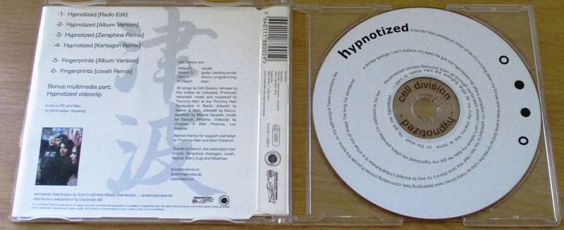 CELL DIVISION Hypnotized CD Single  [Gx10]