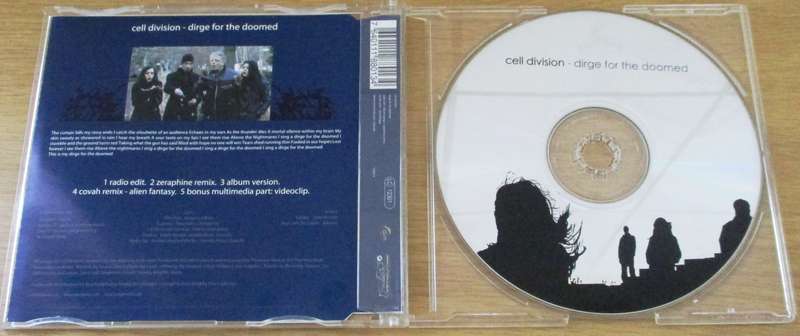 CELL DIVISION Dirge for the Doomed CD Single  [Gx10]