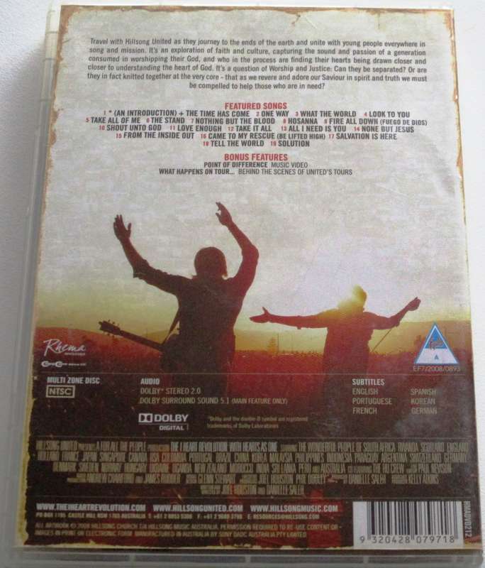HILLSONG United The I Heart Revolution [SA Afrikaans shelf]