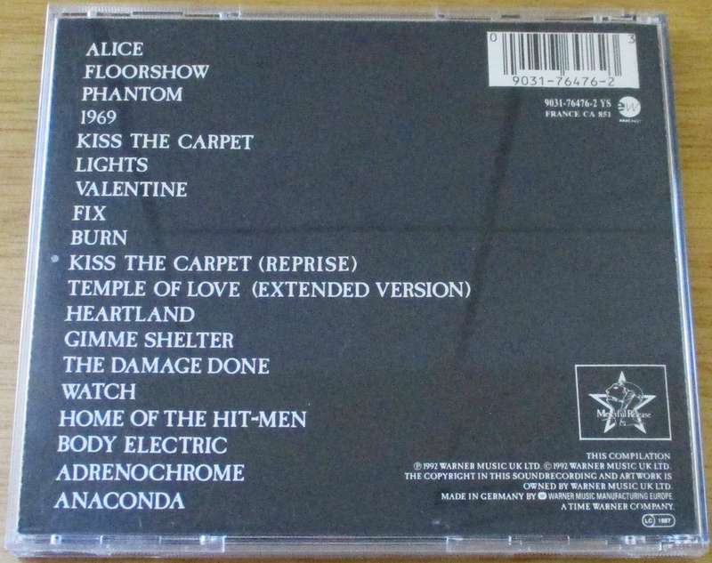 THE SISTERS OF MERCY Some Girls Wander by Mistake CD [Zx1]