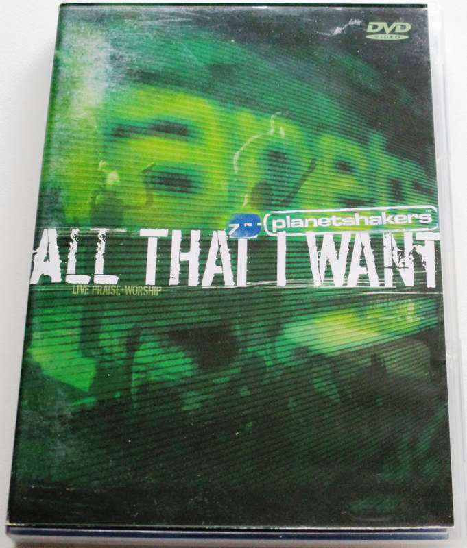 PLANETSHAKERS All That I Want DVD [SA Afrikaans shelf]