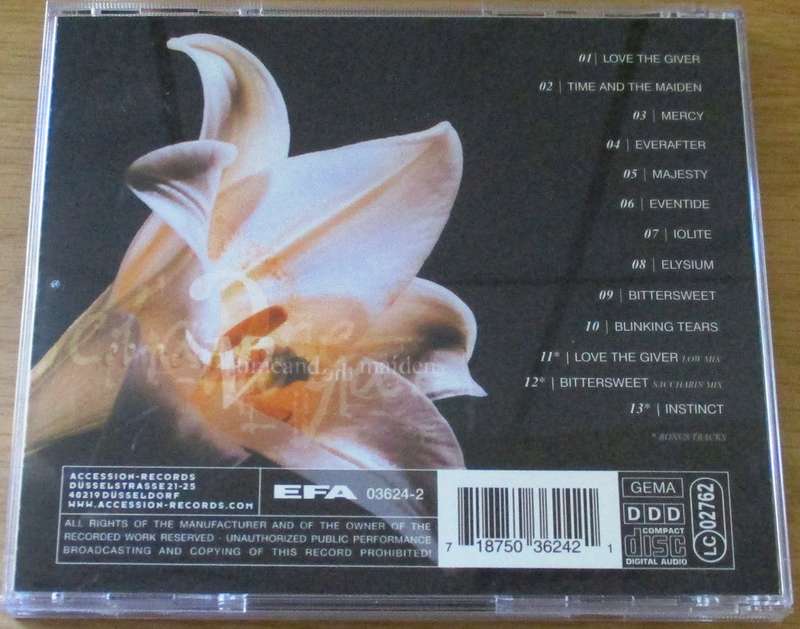 CLAIRE VOYANT Time and the Maiden CD [Vx2]