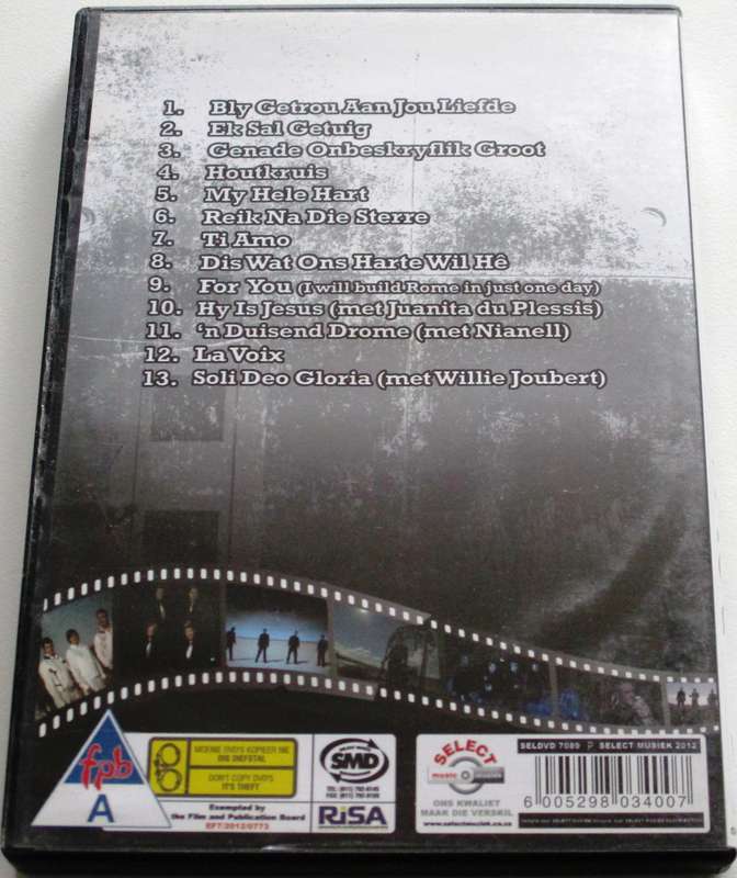 ROMANZ Die Videos DVD [SA Afrikaans shelf]