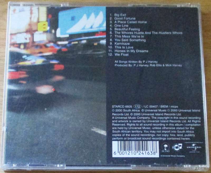PJ HARVEY Stories from the City, Stories from the Sea CD [Vx2]