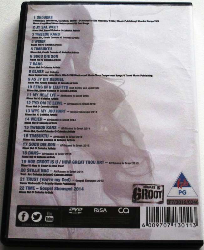 RIANA NEL Alles en Meer DVD [SA Afrikaans shelf]